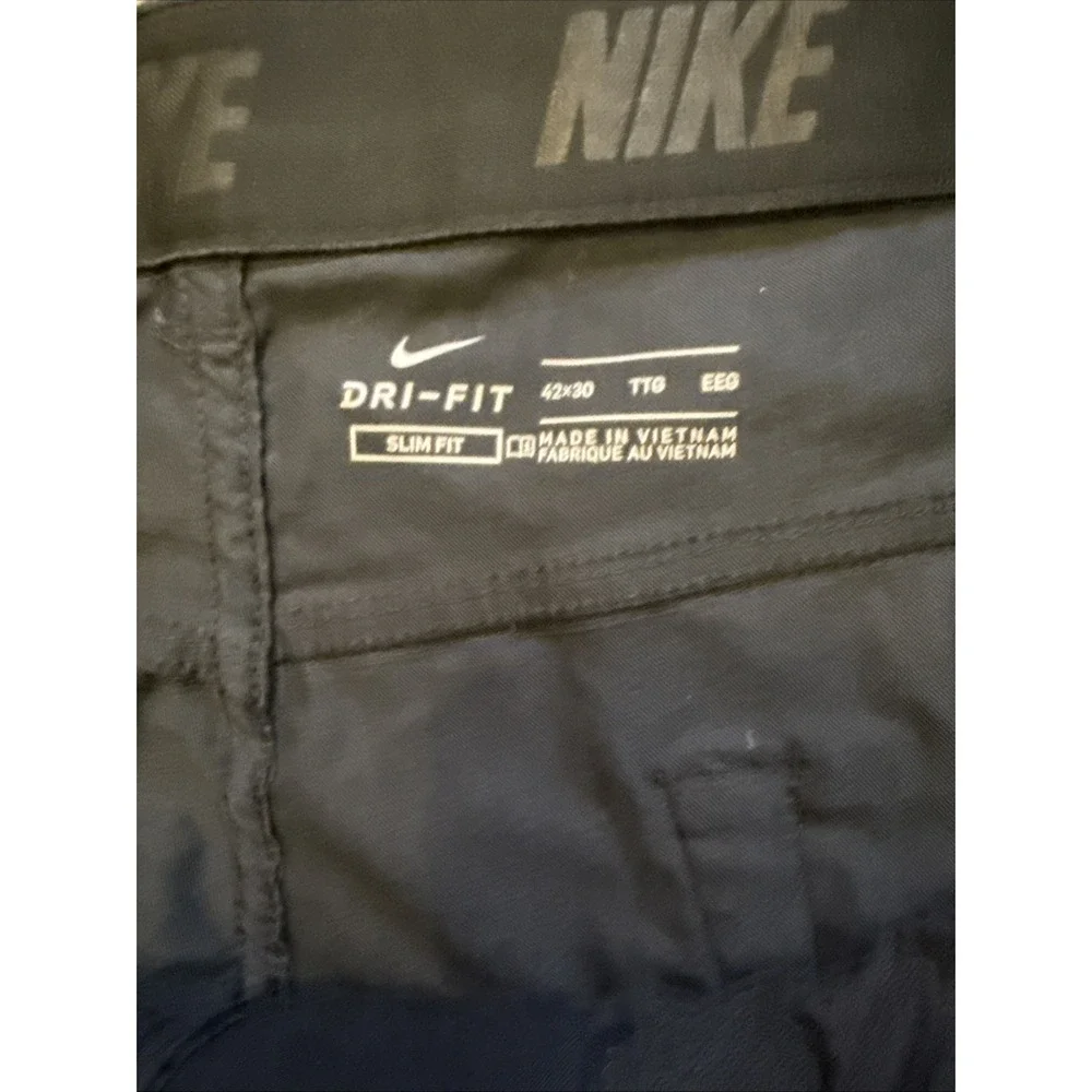 Nike Tour Men's 5-Pocket Slim Fit Golf Pants Black Size 42x30